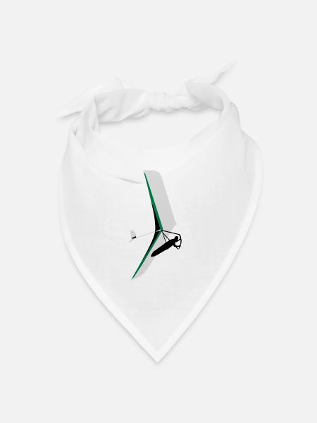 Hängegleiter / Hangglider / Drachen Atos - Bandana Dreieckstuch - Weiß