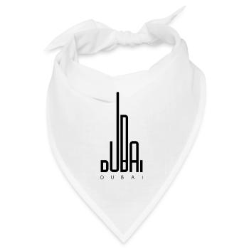 Dubai - Bandana Dreieckstuch - Weiß - Vorne