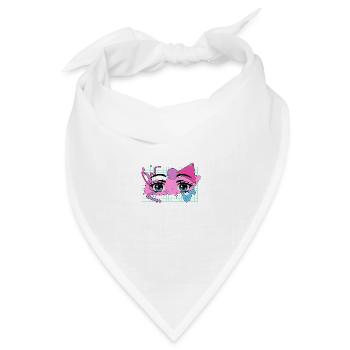 Es ist keine Cartoons, es ist ein Anime lustiger j - Bandana Dreieckstuch - Weiß - Vorne
