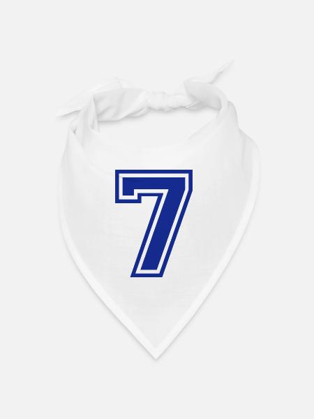 7 - Bandana Dreieckstuch - Weiß