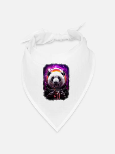 PANDANAUT - Bandana Dreieckstuch - Weiß