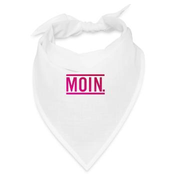 MOIN. - Bandana Dreieckstuch - Weiß - Vorne