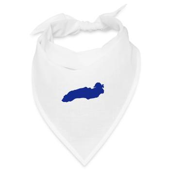 Lake Ontario - Bandana Dreieckstuch - Weiß - Vorne