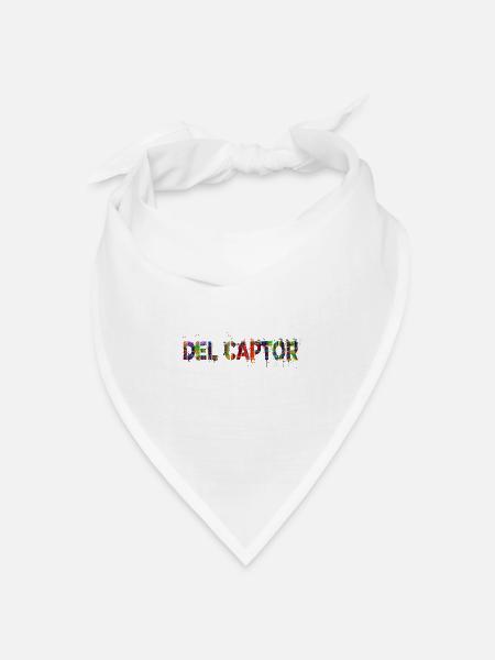 DEL CAPTOR - Bandana Dreieckstuch - Weiß