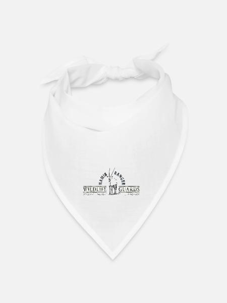 Namibia Ranger Safari Wildlife Afrika Spießbock - Bandana Dreieckstuch - Weiß