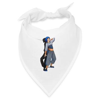 Bella - Bandana Dreieckstuch - Weiß - Vorne