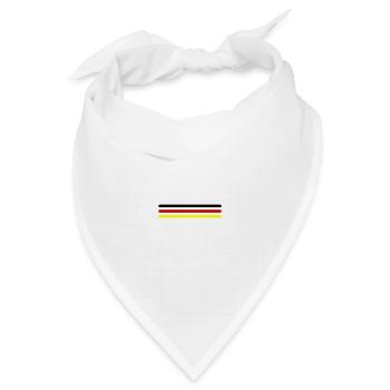 Germany Linie Deutschland Team - Bandana Dreieckstuch - Weiß - Vorne
