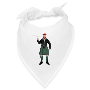 Finley - Bandana Dreieckstuch - Weiß - Vorne