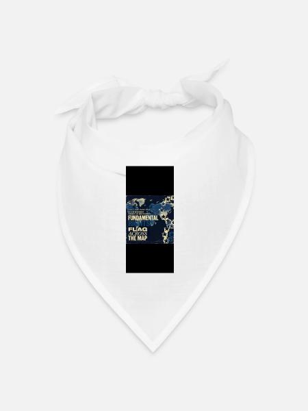 Grundlegende Entwürfe - Bandana Dreieckstuch - Weiß