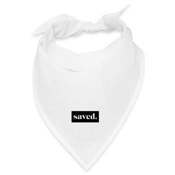 saved. boxed - Bandana Dreieckstuch - Weiß - Vorne