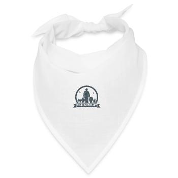 Schäferei Schafe Führungskraft Schafhirte Geschenk - Bandana Dreieckstuch - Weiß - Vorne
