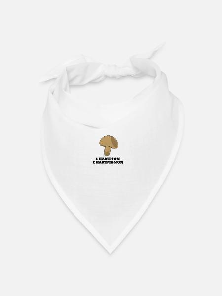 Champion Champignon - Bandana Dreieckstuch - Weiß