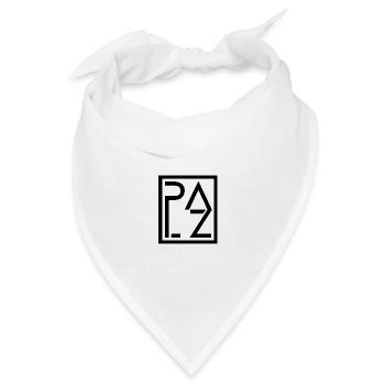 Palz Winegod - Bandana Dreieckstuch - Weiß - Vorne
