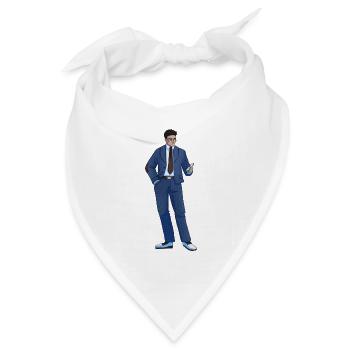 Angelos - Bandana Dreieckstuch - Weiß - Vorne