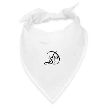 Digga - Bandana Dreieckstuch - Weiß - Vorne