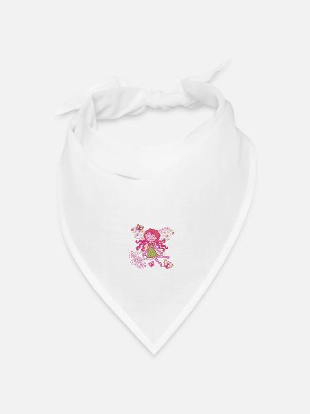 Fairy Girl - Bandana Dreieckstuch - Weiß