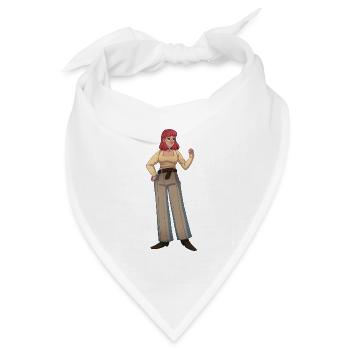 Chloe - Bandana Dreieckstuch - Weiß - Vorne