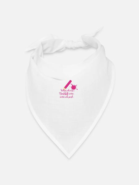 Stift - Bandana Dreieckstuch - Weiß
