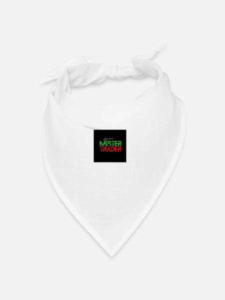 Herr Tarder - Bandana Dreieckstuch - Weiß