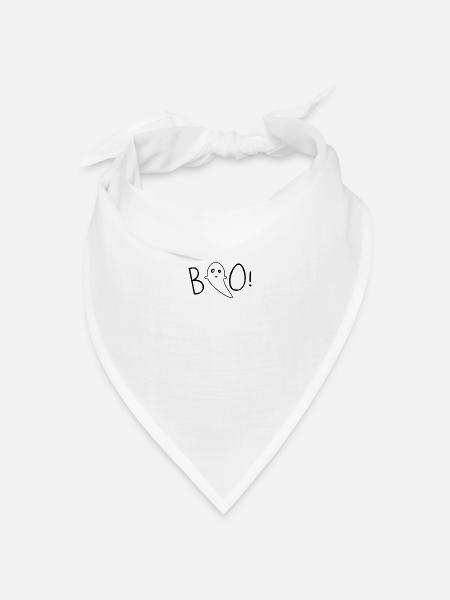 halloween - Bandana Dreieckstuch - Weiß