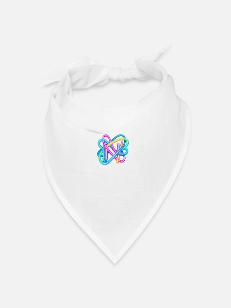 Neon - Bandana Dreieckstuch - Weiß