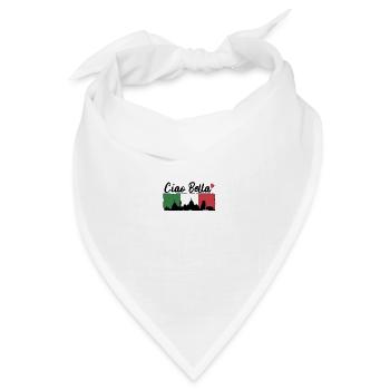 Ciao Bella - Bandana Dreieckstuch - Weiß - Vorne