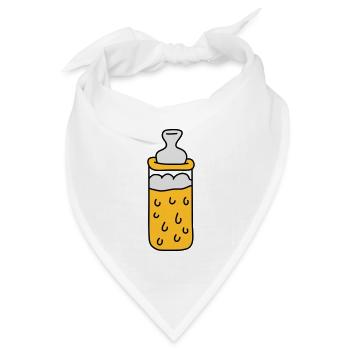 Baby Beer Bottle - Bandana Dreieckstuch - Weiß - Vorne