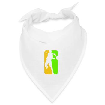 Padel Verband - Bandana Dreieckstuch - Weiß - Vorne