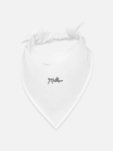 Mallorca Stylisch - Bandana Dreieckstuch - Weiß