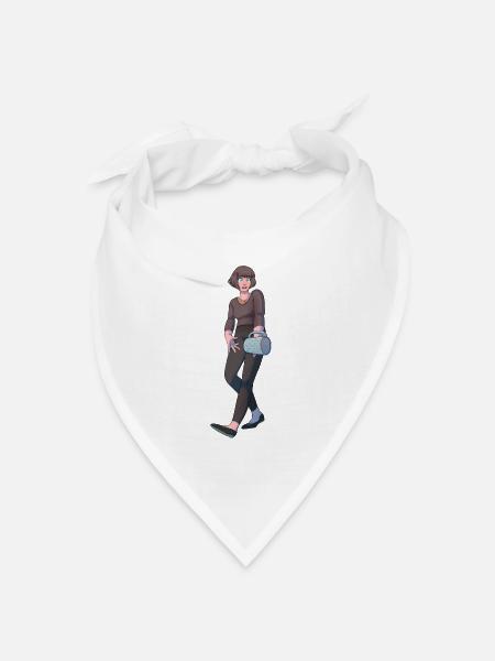 Anna - Bandana Dreieckstuch - Weiß