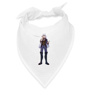 Naomi - Bandana Dreieckstuch - Weiß - Vorne