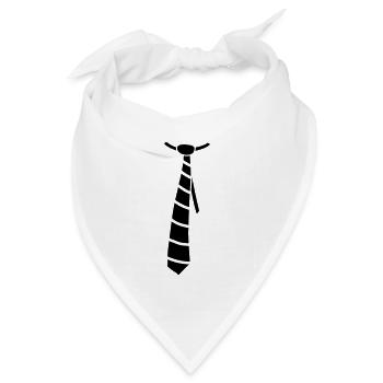 Tie - Bandana Dreieckstuch - Weiß - Vorne