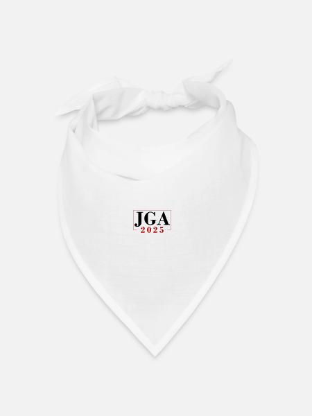 Jga 2025 Junggesellenabschied - Bandana Dreieckstuch - Weiß
