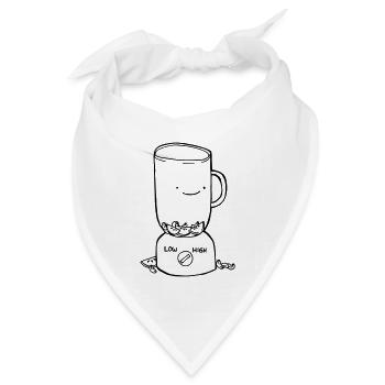 Mixer - Bandana Dreieckstuch - Weiß - Vorne