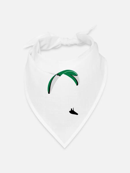 Paraglider XC - Bandana Dreieckstuch - Weiß