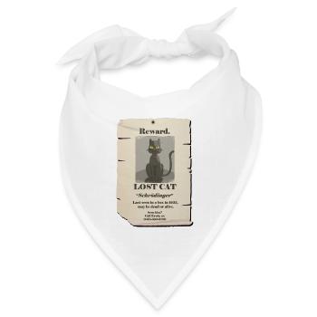 catfinal - Bandana Dreieckstuch - Weiß - Vorne