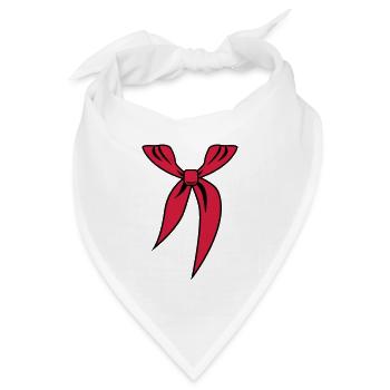221 Pionier Halstuch Пионерский Галстук - Bandana Dreieckstuch - Weiß - Vorne