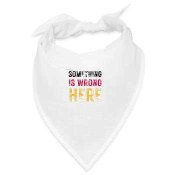Politik Grundrechte grundgesetz freiheit zensur - Bandana Dreieckstuch - Weiß - Vorne