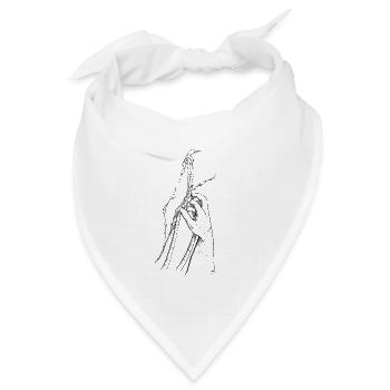 Safe - Bandana Dreieckstuch - Weiß - Vorne