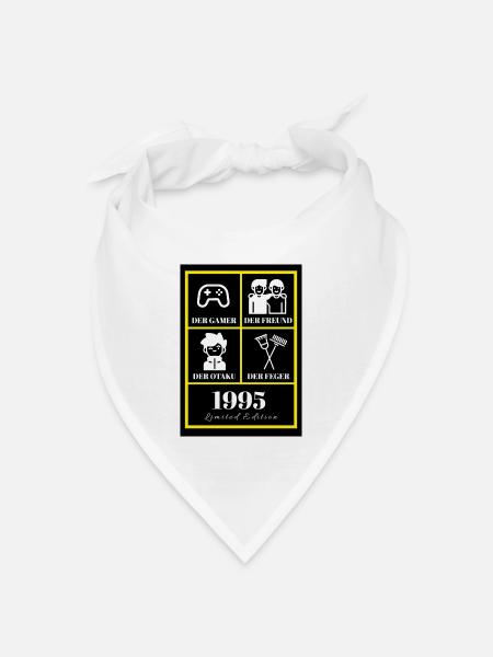 Marvin_T-shirt - Bandana Dreieckstuch - Weiß