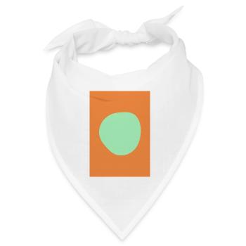 Zusammenfassung - Bandana Dreieckstuch - Weiß - Vorne