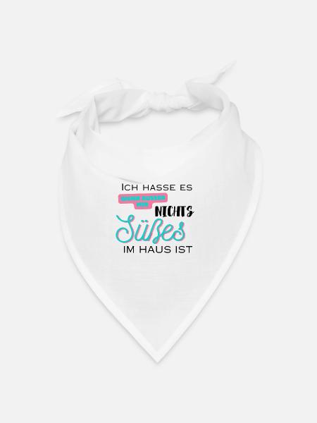 Süßeste imHaus - Bandana Dreieckstuch - Weiß