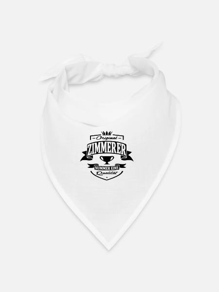 zimmerer - Bandana Dreieckstuch - Weiß
