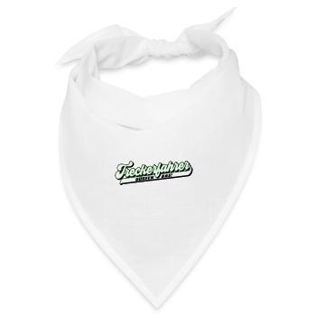 Farben änderbar | Treckerfahrer dürfen das - Bandana Dreieckstuch - Weiß - Vorne