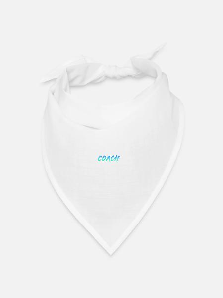 COACH - Bandana Dreieckstuch - Weiß