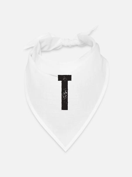 T - Bandana Dreieckstuch - Weiß