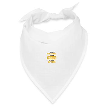 Soziale Arbeit - Bandana Dreieckstuch - Weiß - Vorne