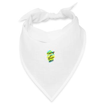 Soziale Arbeit - Bandana Dreieckstuch - Weiß - Vorne