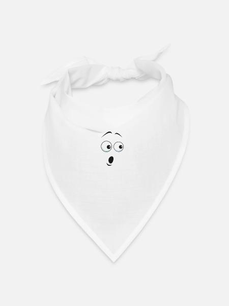 Shock Design - Bandana Dreieckstuch - Weiß