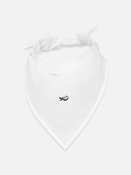 Kaffeebohne Kaffee Barista - Bandana Dreieckstuch - Weiß